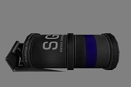 Smoke grenade FBI
