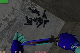 Custom metal deagle