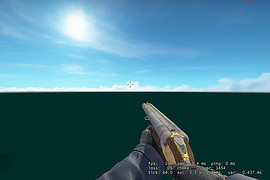 Double Barrel Coach Shotgun