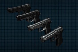 Silver M9 Elites