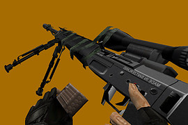 Masked SIG 550 Silenced