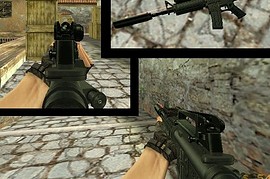 M4A1 SC customized