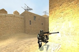 Black AWP W Laser