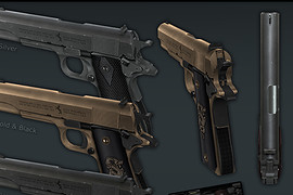 Colt 1911 for HL2 Pistol