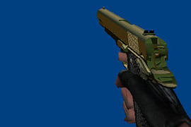 Colt M1911 Gold/Silver Chrome