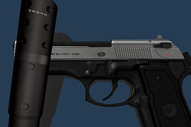 Beretta M9 Silenced