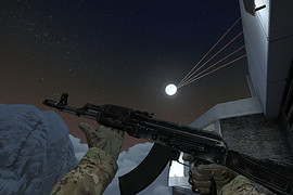 AK74 CS:GO stylised