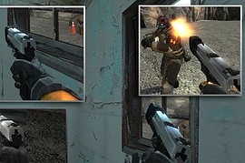 HL2 pistol retextured (silver)