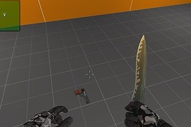 Silver Black Deagle reText