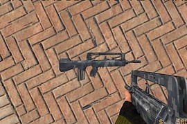 Tactical Blue digital FAMAS