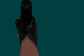 Agent Style Black Desert Eagle