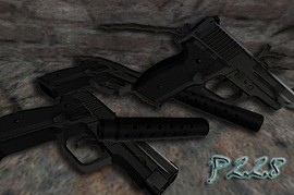 Silenced P228 on -WildBill- anims