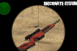 Red and Rust Scout Rifle