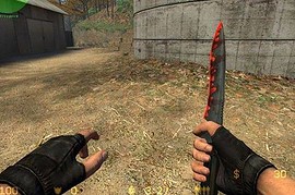 Bloody Knife Skin