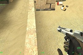 Scratched Desert Eagle