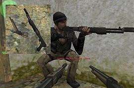 Akimbo Shotguns Spas 12+Winchester1887 (Cz)