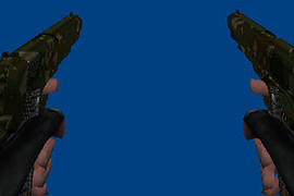 Colt M1911 Dark-Green Camo