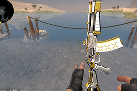 AN-94 Spaceship Imperial Gold