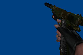 Colt M1911 Dark-Green Camo