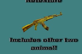 Wannabe s AK-47 Gold Retexture