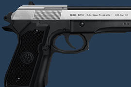 Beretta 92FS (+ 4 textures)