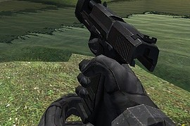 HL2 pistol retextured