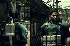 Chris Redfield in RE 6 style