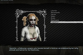 Jeanette from VTMB Beta V1.1