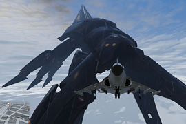 Mass Effect 3 Reaper as Blimp