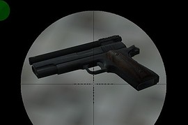 M1911 - Steel  Wooden Grip