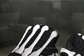 Skeleton gloves