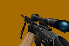 Masked SIG 550 Silenced