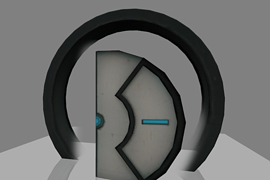 Дверь из игры portal
