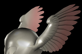Heavy Winged Helm