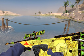 Cardboard AWP Dragon Lore