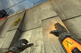 Bright Orange Glow Gloves