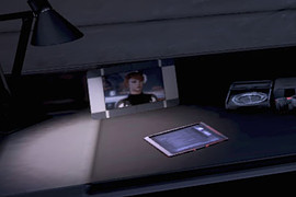 Empty Frame on Shepard's Desk (v.1)