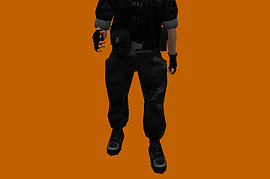 Two Black Human Grunts