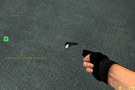 Blackened Deagle with Marble Grip