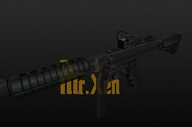 Tactical M1A1 SMG