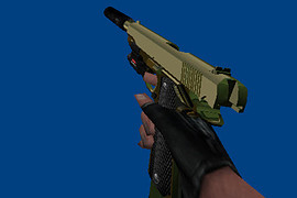 Colt M1911 Gold/Silver Chrome