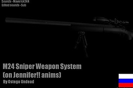 M24 SWS on Jennifer!! anims