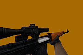 S.T.A.L.K.E.R. SVD with Wood Skin