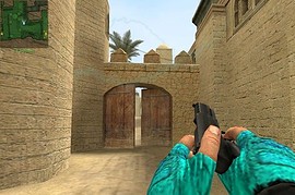 YK_s_woolen_marine_blue_gloves