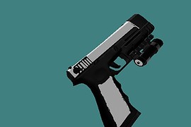 black and white glock 18