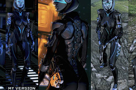 EDI Blue Armor