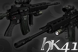 SpecOps HK416 Tactical With Acog