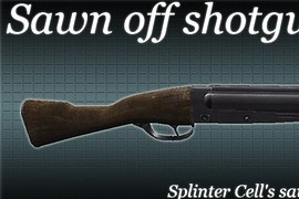 Sawn off shotgun