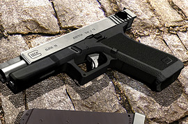 Silver Chrome Glock18