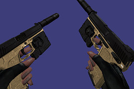 HK USP SOCOM .45 ACP (3 skins)